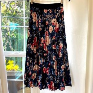 Anthropologie pleated skirt